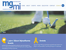 Tablet Screenshot of mg-mi.org